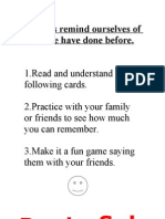 Remember French Phrases Fun Game