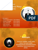 Download Sifat Anonym Didalam Dunia Maya Cyber Space by Dwi Purnomo SN129525603 doc pdf