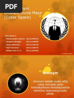 Download Sifat Anonym Didalam Dunia Maya Cyber Space by Dwi Purnomo SN129525603 doc pdf