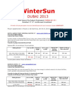 Oferta Dubai 2013