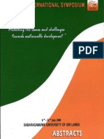 2008-Linking the Marginal Communitioes With Mainstream Society-Kelaniya UNi