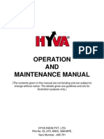 Operation & Maintenance Manual