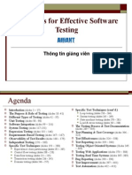 Software Quality Testing Strategies