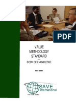 Value Methodology Standard