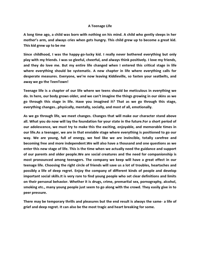 Famous speeches about teenage life picture