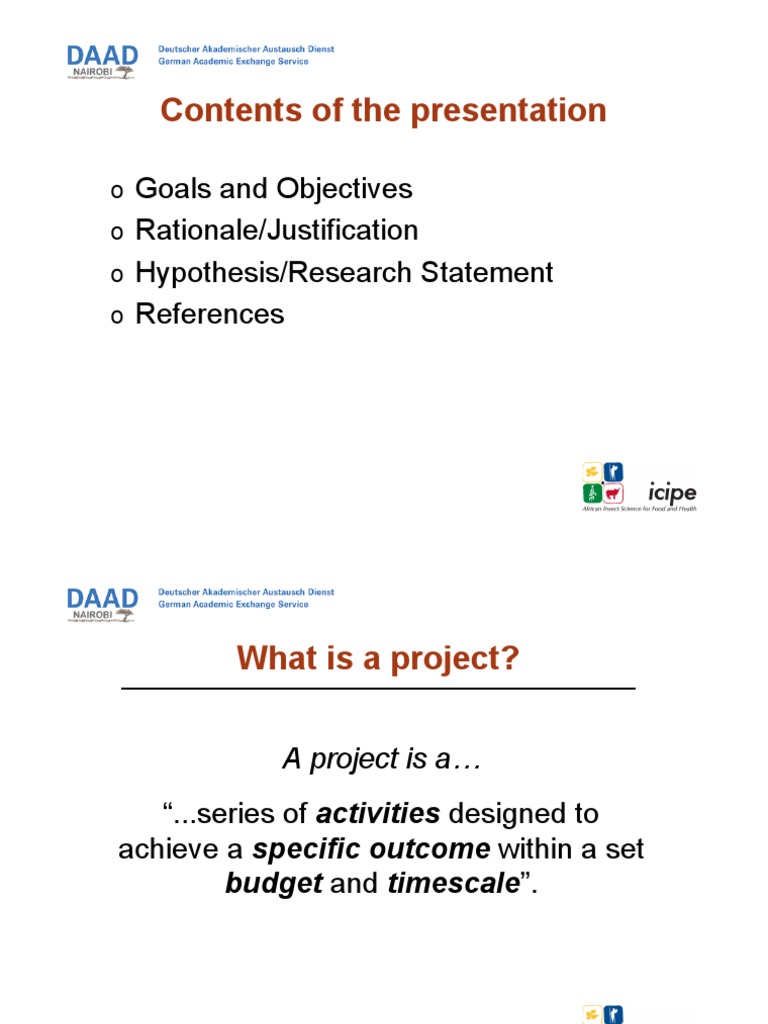Proposal Objectives and Justification PDF Hypothesis Goal