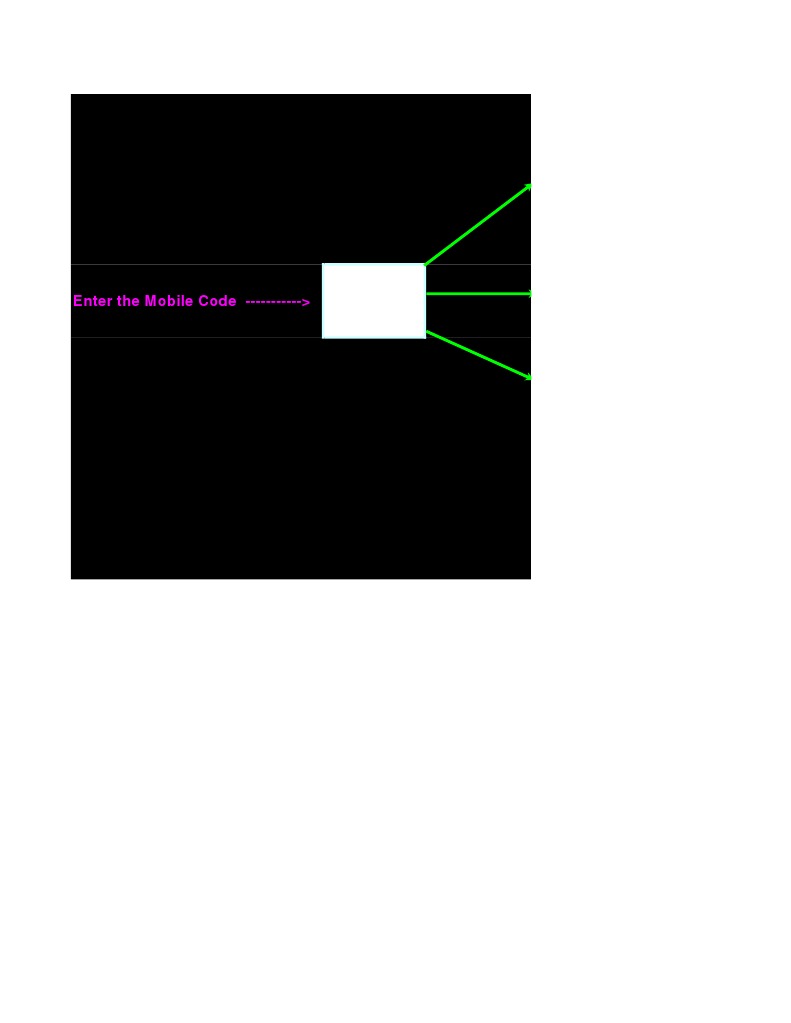 Mobile Code Entry Instructions | PDF