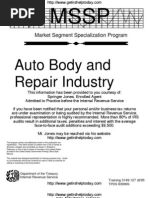 Download IRS Audit Guide for Autobody and Auto Repair Shops by Springer Jones Enrolled Agent SN12954159 doc pdf