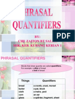 Phrasal Quantifiers