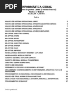 #Questões CESPE 2011 (600 questões)