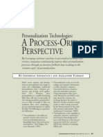 2005 Personalization Technologies (Adomavicius and Tuzhilin) PDF