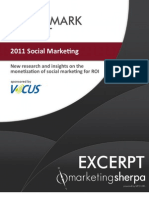 Excerpt Plain BMR 2011 Social Marketing