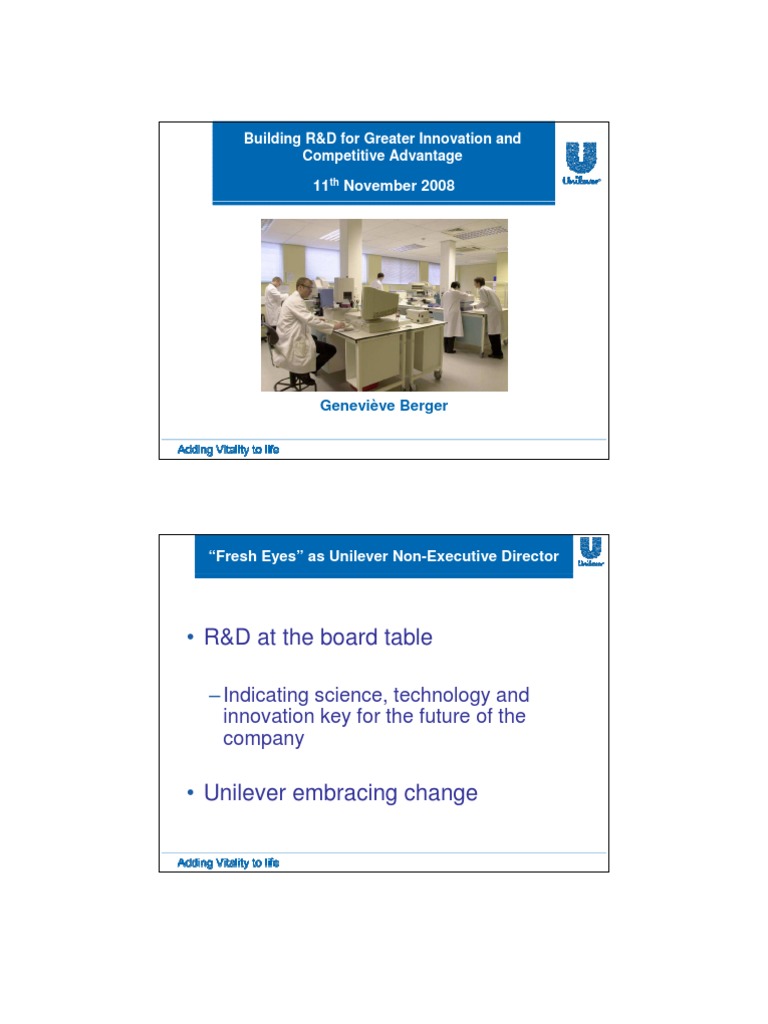 UNILEVER | PDF