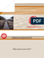 Indian Railways Passenger Reservation System Streamlines Bookings