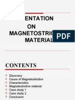 Magnetostictive
