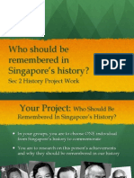 Sec 2 History Project Briefing