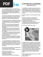 1anoListaDeExerciciosLitosfera