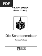 Frater V.D. - Viktor Sobek - Die Schattenmeister PDF