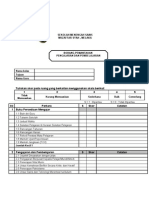 BORANG PEMANTAUAN PENGAJARAN DAN PEMBELAJARAN