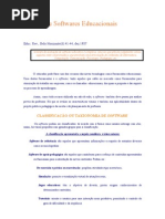 Análise de Softwares Educacionais