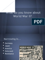 Voices of WWII Ppt