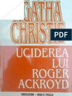 Agatha Christie Uciderea Lui Roger Ackroyd PDF