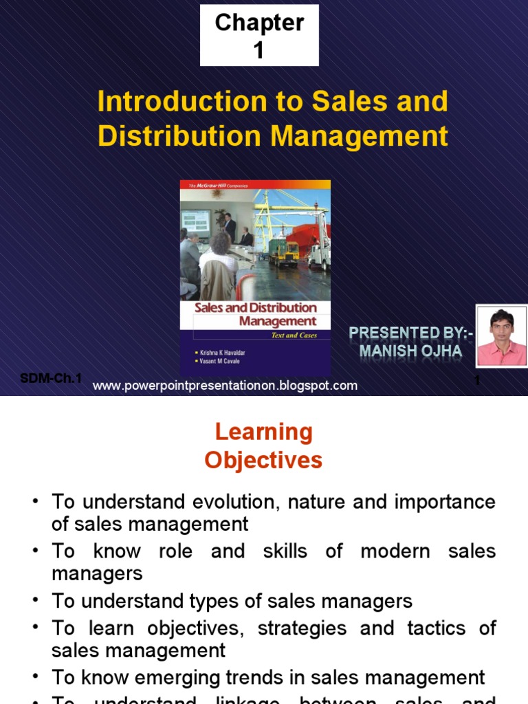 Introduction to Sales Management | PDF | Sales | Distribution (Business)