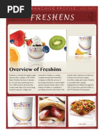 Franchise Profile- Freshëns