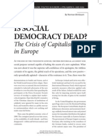 Is Social Democracy Dead?: The Crisis of Capitalism in Europe