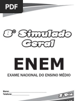 8º Simulado Geral_21-10-2012_ 2º Dia