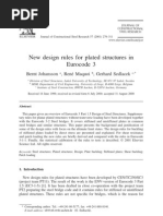 New Design Rules For Plated Structures in Eurocode 3