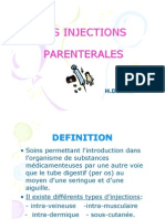 Injections Parenterales