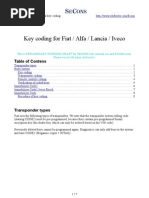 Download Fiat Immobilizer by Giorgio Mancini SN129596599 doc pdf