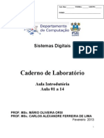 Caderno de Laboratório Sistemas Digitais 2013 1 (1)