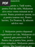 014-Multumim o Tatal Nostru