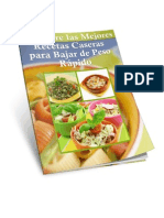 Recetas Caseras para Bajar de Peso