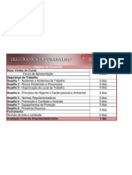 Plano de Estudo Seguranca Do Trabalho