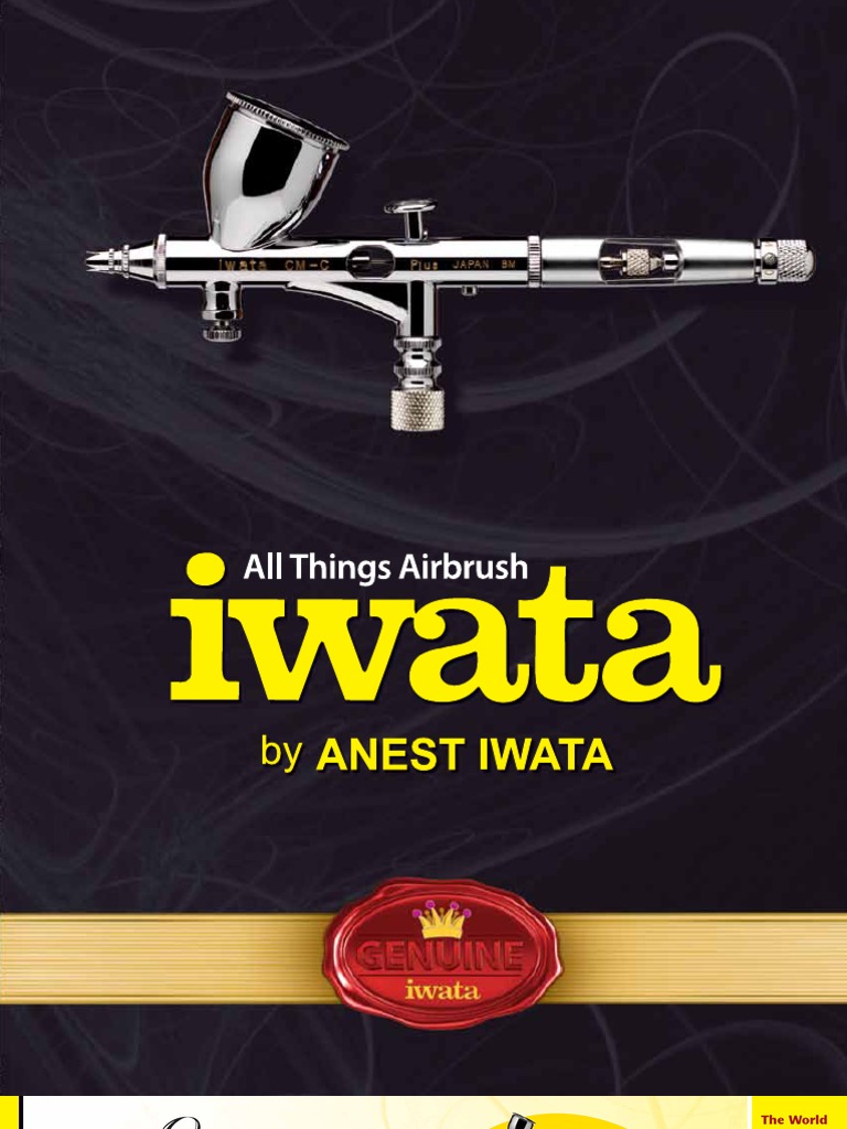 Iwata Revolution HP-TR2 Side Feed Dual Action Trigger Airbrush: Anest Iwata-Medea,  Inc.