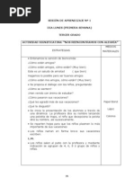 3er Grado - Sesiones