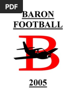 2005 Baron HS Split Back Veer Option Offense