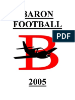 2005 Baron Football Players Handbook/TITLE