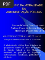 PRINCÍPIO DA MORALIDADE-Projeto Educação legal-23-07-2008