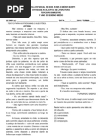 Aval 1 Ano Medio 3 Bim Enter Prod Texto