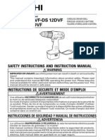 Hitachi Drill DS 14DVF