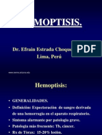 Hemoptisis III