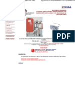 Kit 6 de Instalacion para Termochimeneas Con Vaso de Expansion Cerrado Con Produccion de Agua Sanitaria (Accesorios Calefaccion Agua)