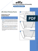 Elfa Décor Primary Fascia: Instructions For Easy Installation & Assembly