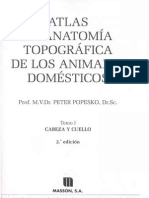 Popesko Peter - Atlas de Anatomia Topografica de Los Animales Domesticos T1