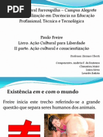 Ação cultural e conscientização.ppt