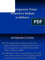 Contemporary Issue Related To Indian Workforce